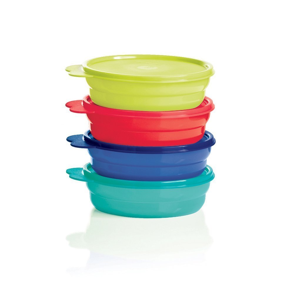 Image of Tupperware cereal bowls